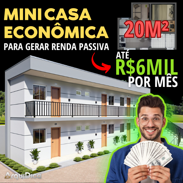 Mini Casa Econômica 20m²